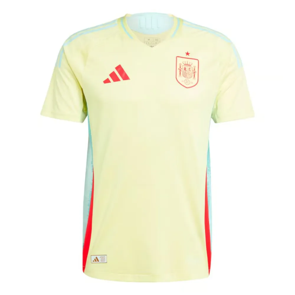 Espagne Version Joueur Maillot Extérieur EURO 2024