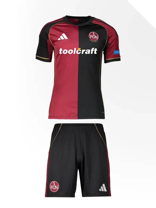 Tenue Enfant 1. FC Nuremberg 2025/26 Domicile