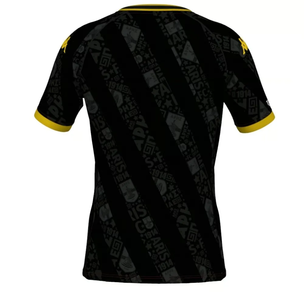 Camiseta infantil Aris FC 2024/25 Fora - Noire – Image 2