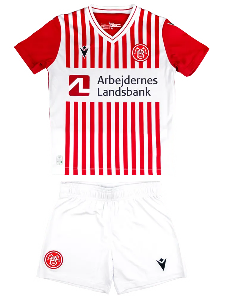 Tenue domicile enfant AaB Fodbold 2025/26
