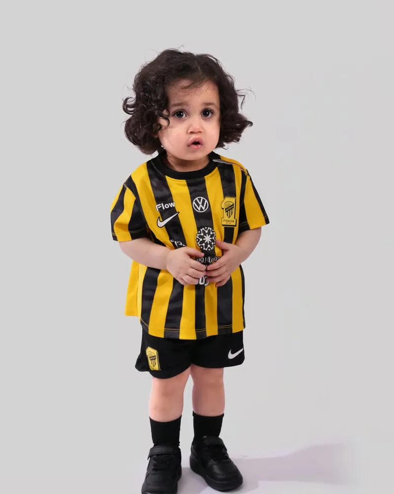 Enfant Al-Ittihad Club 2025/26 Kit Domicile – Image 2