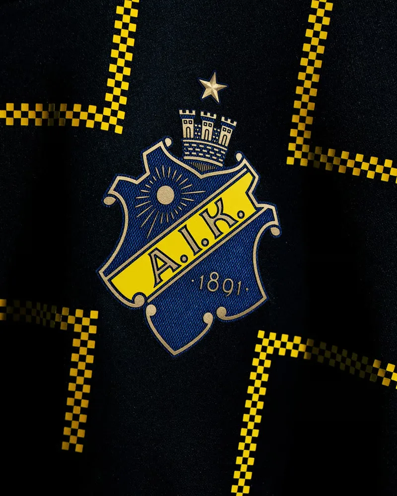 Maillot européen domicile AIK 2025 enfant – Image 4