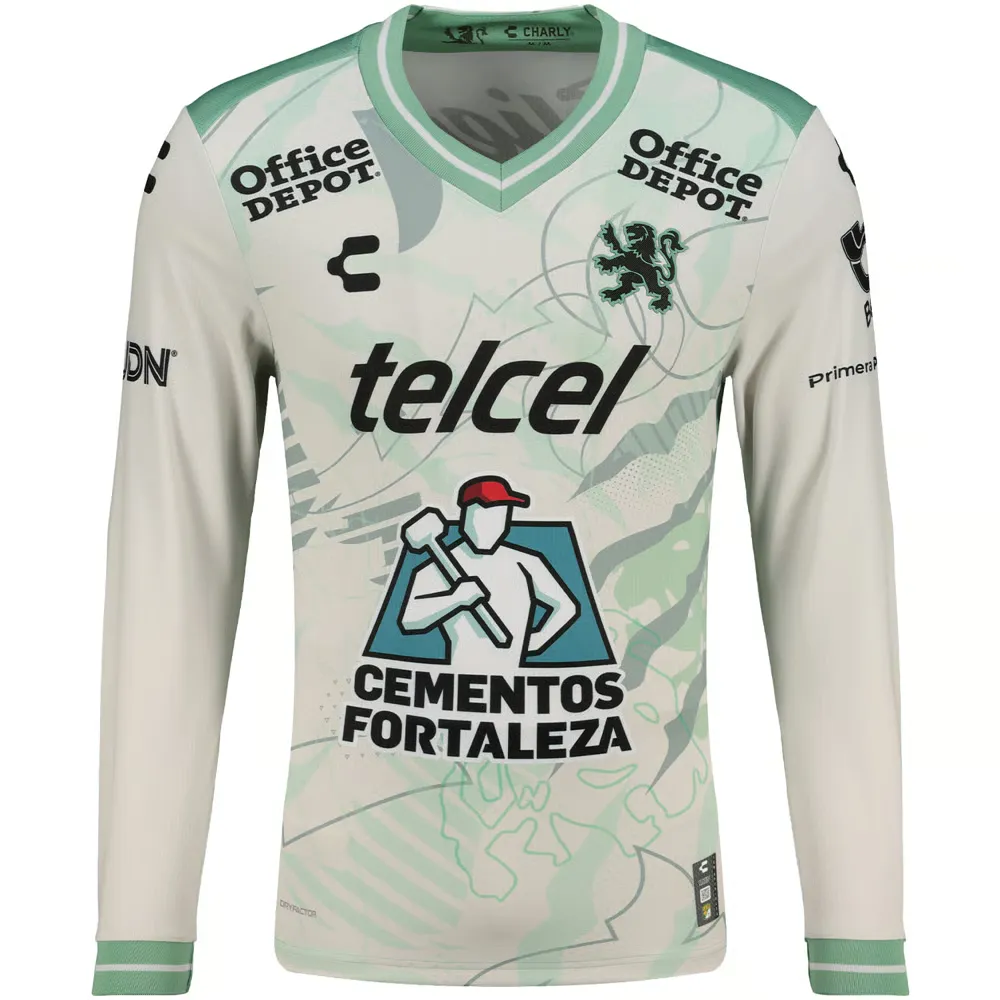 Maillot Enfant Club León 2025/26 Extérieur Manches Longues