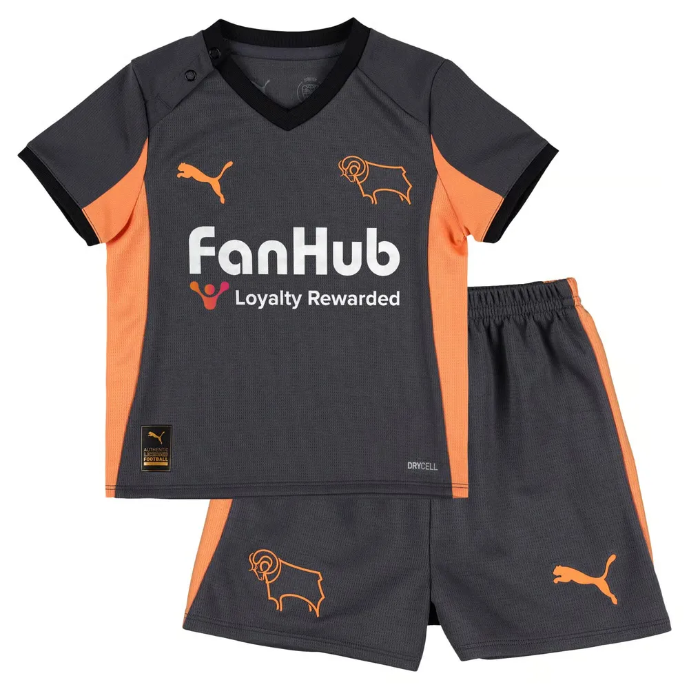 Kit extérieur Derby County 2025/26 enfant
