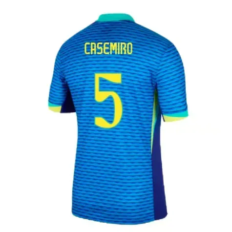 T-shirt extérieur CASEMIRO Brésil 2024 pour enfant
