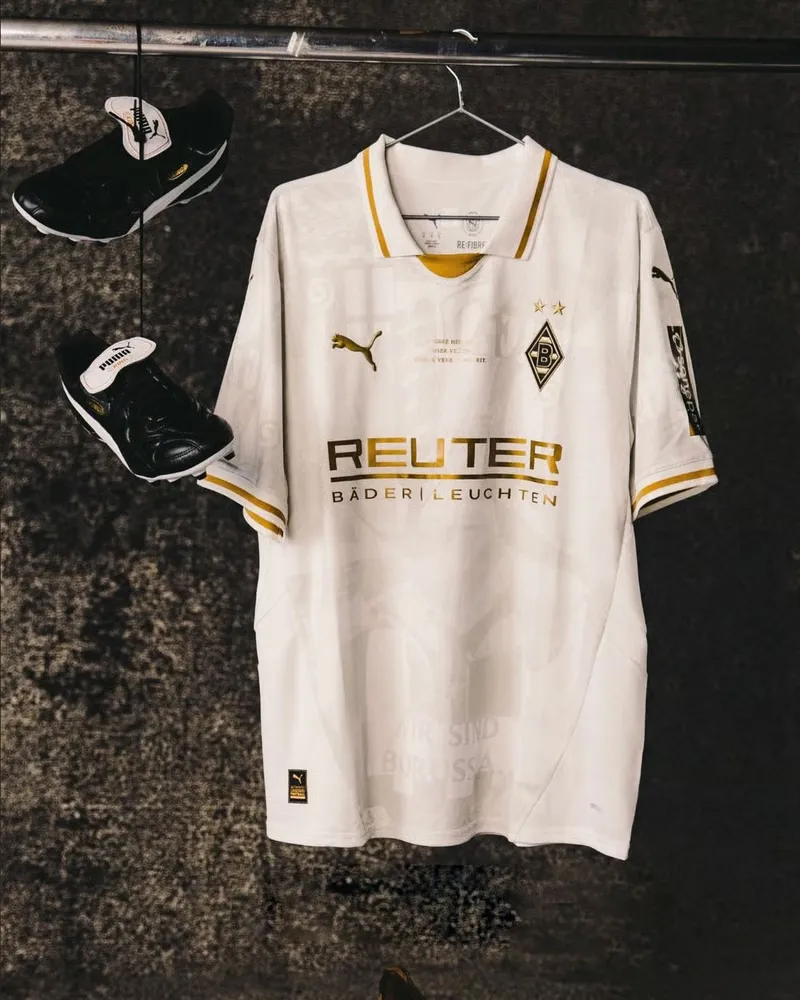 Maillot enfant Borussia Mönchengladbach 2025/26 125e anniversaire