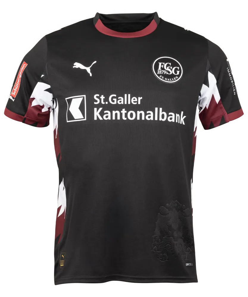 Enfants FC St. Gallen 1879 2025/26 Maillot Extérieur
