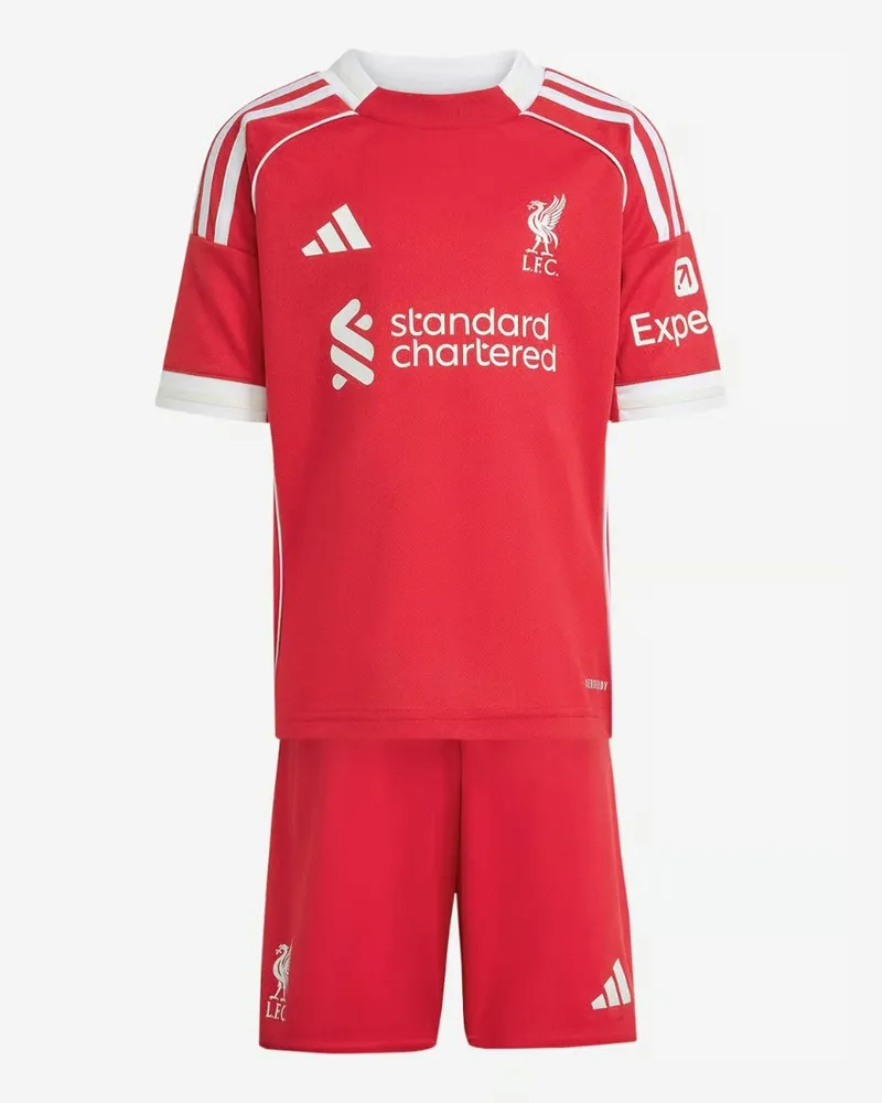 Kit Domicile Liverpool Enfant 2025/26
