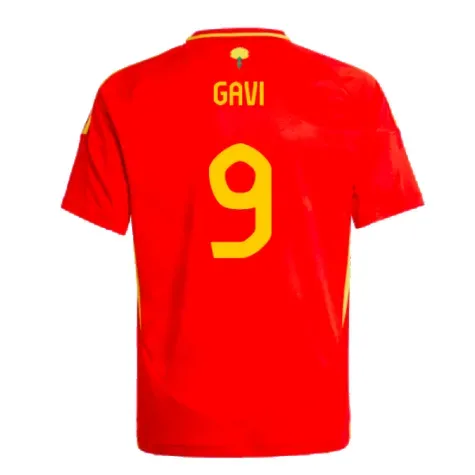 T-shirt domicile GAVI Espagne 2024/25 pour enfant