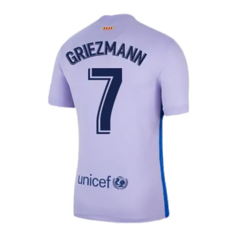 T-shirt extérieur GRIEZMANN FC Barcelone 2021/22 pour enfant