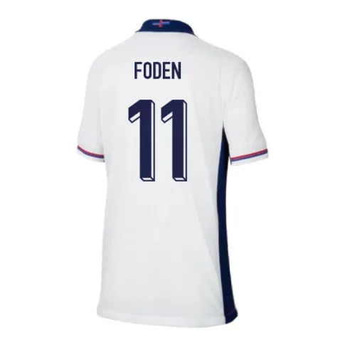 T-shirt domicile FODEN Angleterre 2024/25 pour enfant