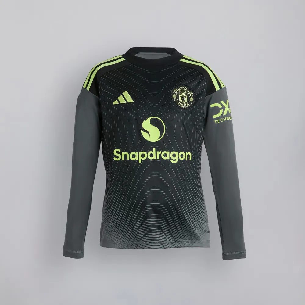 Maillot Gardien Manches Longues Enfant Manchester United 2025/26