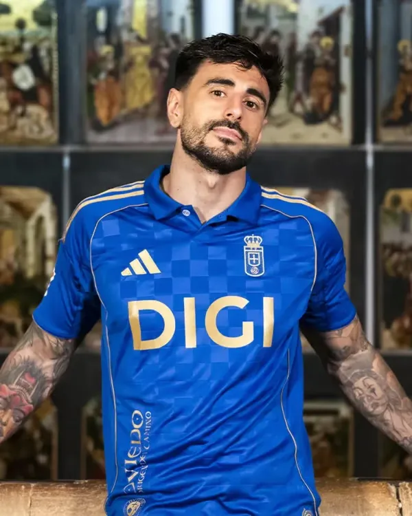 Enfant Real Oviedo Maillot Domicile 2025/26