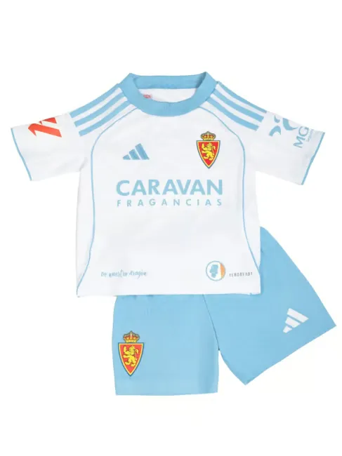Enfant Real Zaragoza Tenue Domicile 2025/26