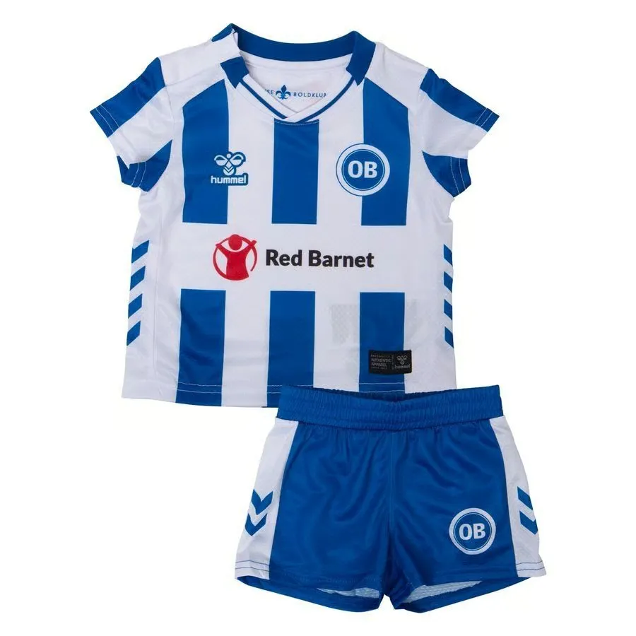 Enfant Odense Boldklub 2025/26 tenue domicile complète
