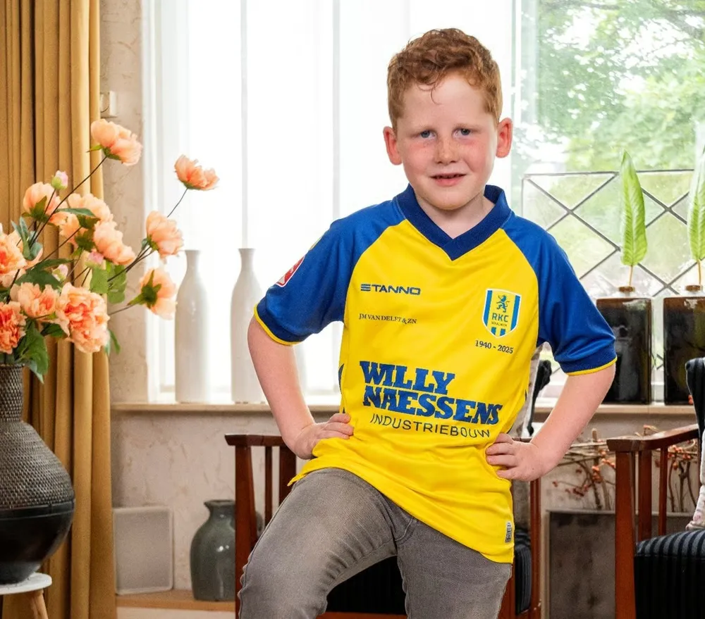 Maillot Enfant RKC Waalwijk 2025/26 Domicile