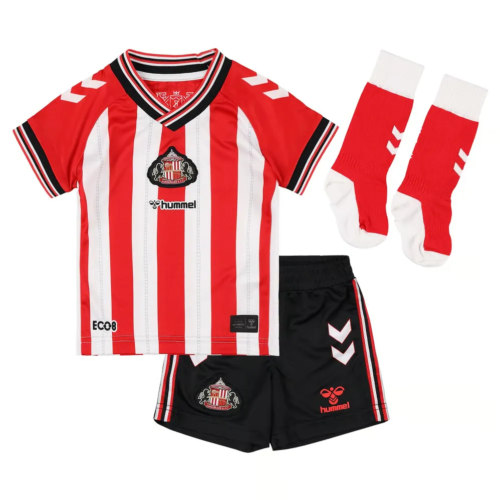 Kit Domicile Sunderland 2025/26 Enfant