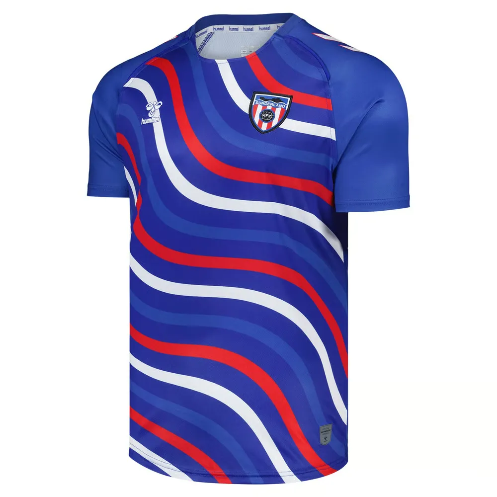 Enfants Sunderland 2025/26 Away Maillot Pré-Match - Bleu