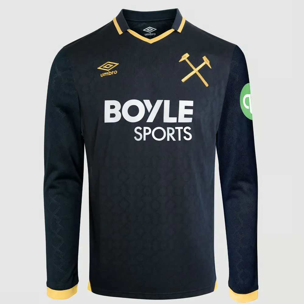 Enfant West Ham United 2025/26 Third Maillot Manches Longues