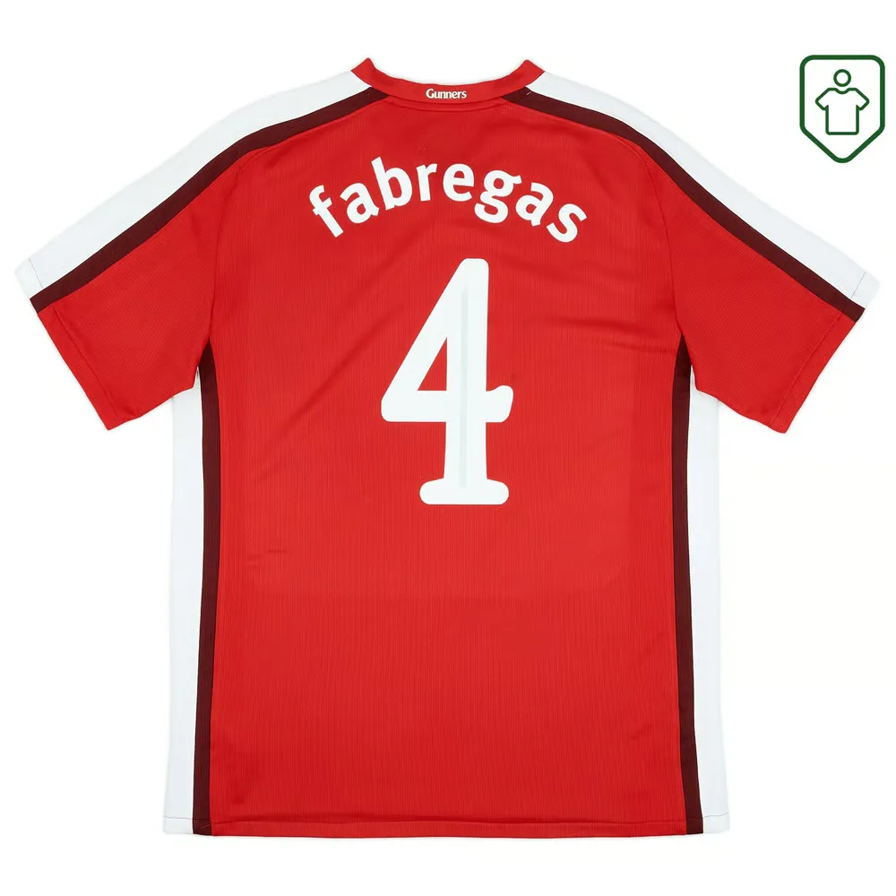 Maillot rétro domicile homme Arsenal 2008/10 Fabregas #4