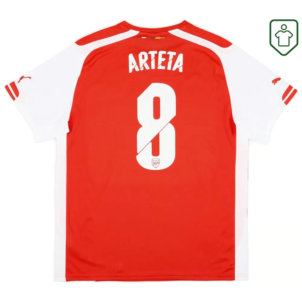 Maillot rétro domicile homme Arsenal 2014/15 Arteta #8