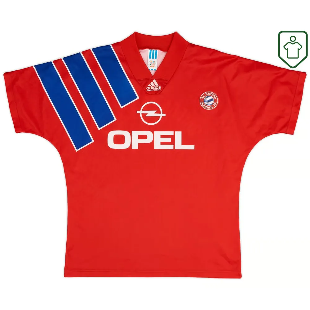 Homme Maillot domicile rétro Bayern Munich 1991/93