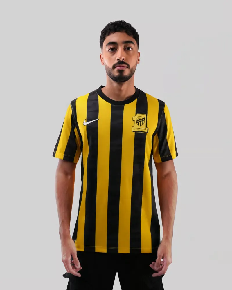 Homme Al-Ittihad Club 2025/26 Maillot Domicile Sans Sponsor