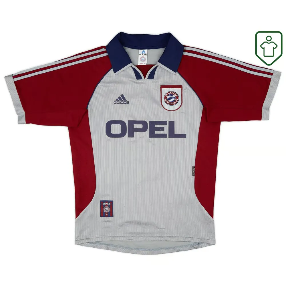 Homme Maillot rétro Bayern Munich 1998/99 Lizarazu #3 – Image 2