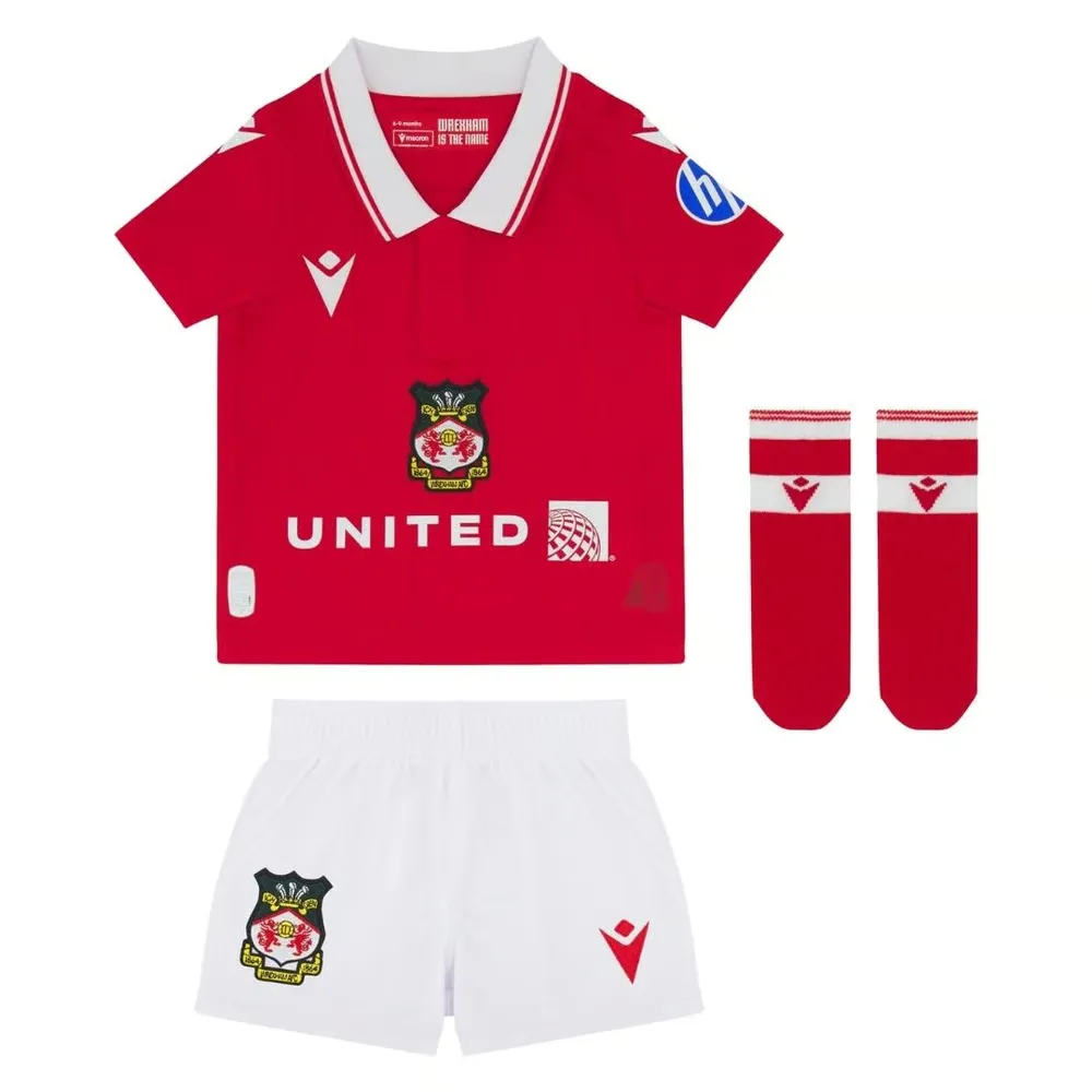 Kit domicile Wrexham AFC 2025/26 enfant