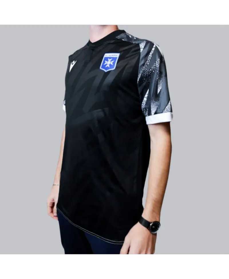 Maillot d'échauffement troisième AJ Auxerre 2025/26 homme - Noir