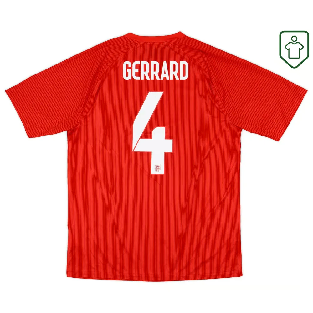 Homme Maillot rétro extérieur Angleterre 2014/15 Gerrard #4