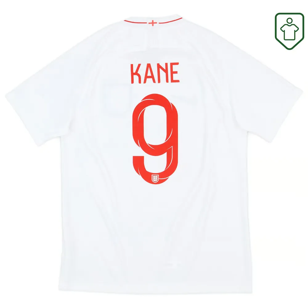 Homme Maillot rétro domicile Angleterre 2018/19 Kane #9