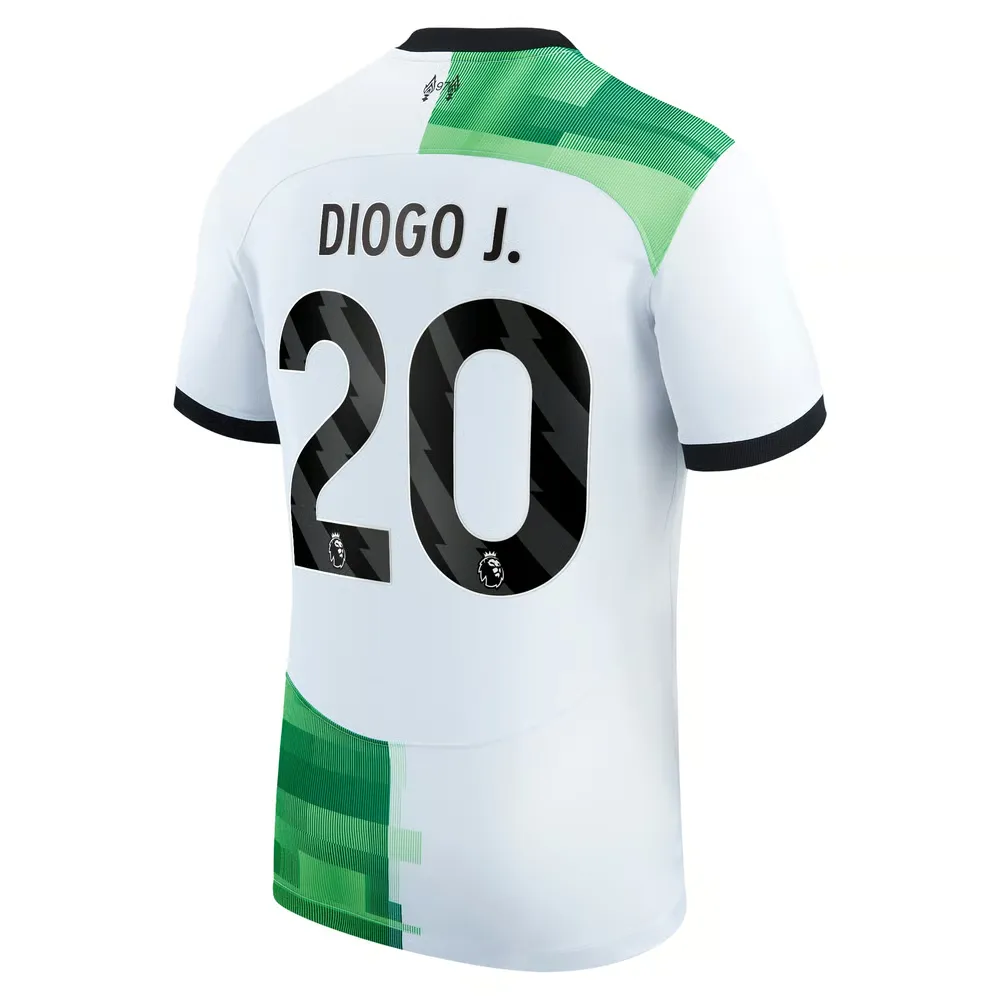 Maillot Extérieur Homme Diogo Jota #20 Liverpool 2023/24