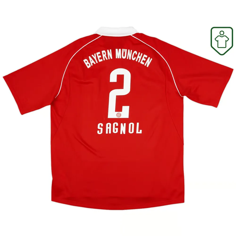 Homme Maillot domicile rétro Bayern Munich 2005/06 Sagnol #2