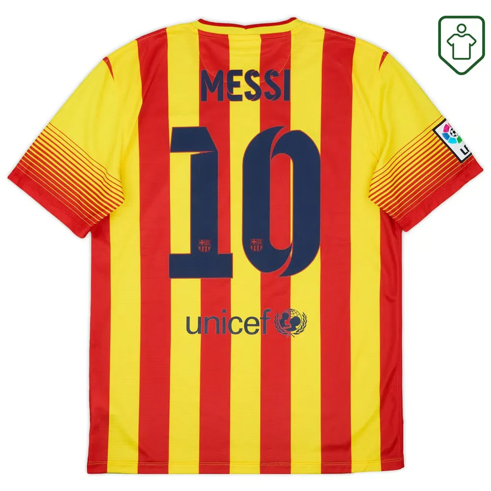 Homme Maillot rétro extérieur FC Barcelone 2013/15 Messi #10