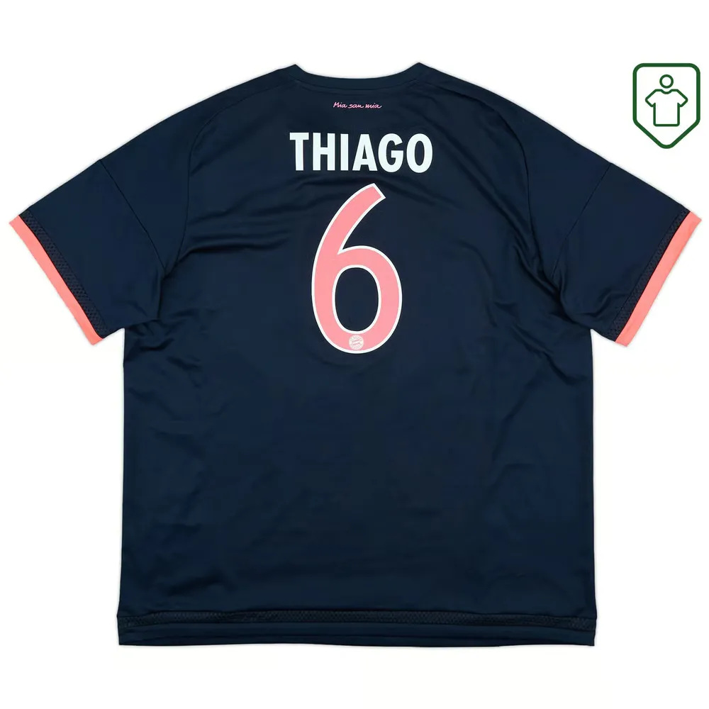 Homme Maillot rétro Bayern Munich 2015/16 Thiago #6
