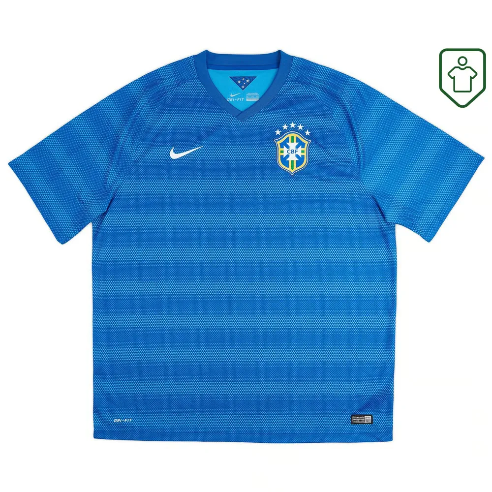 Homme Maillot rétro extérieur Brésil 2014/15