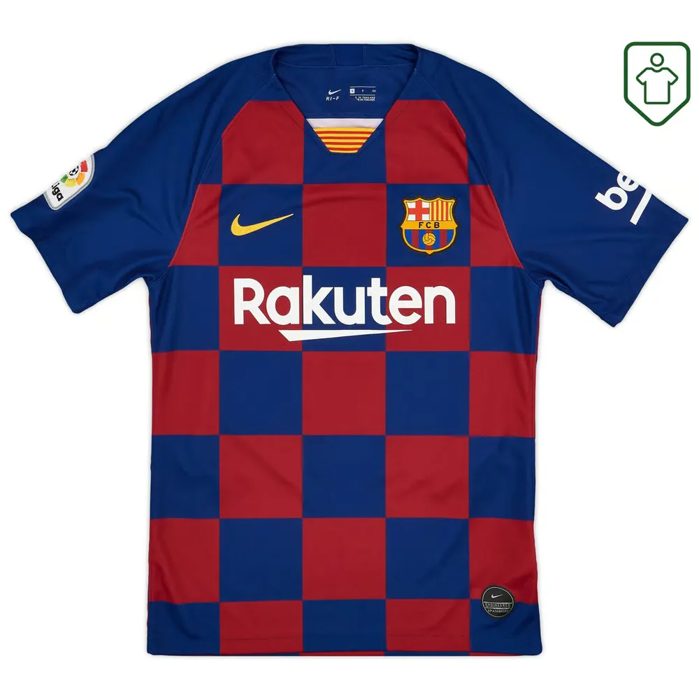Homme Maillot rétro domicile FC Barcelone 2019/20 Messi #10 – Image 2