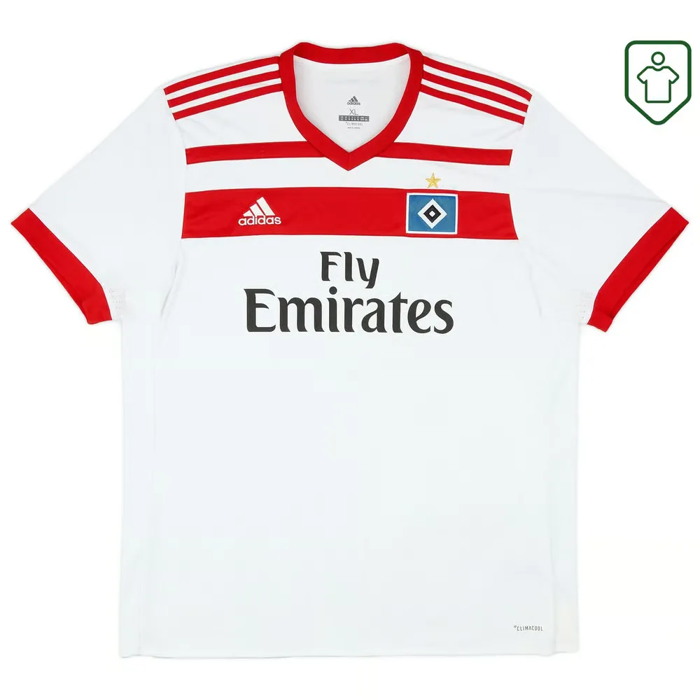 Homme Maillot domicile rétro Hamburger SV 2017/18