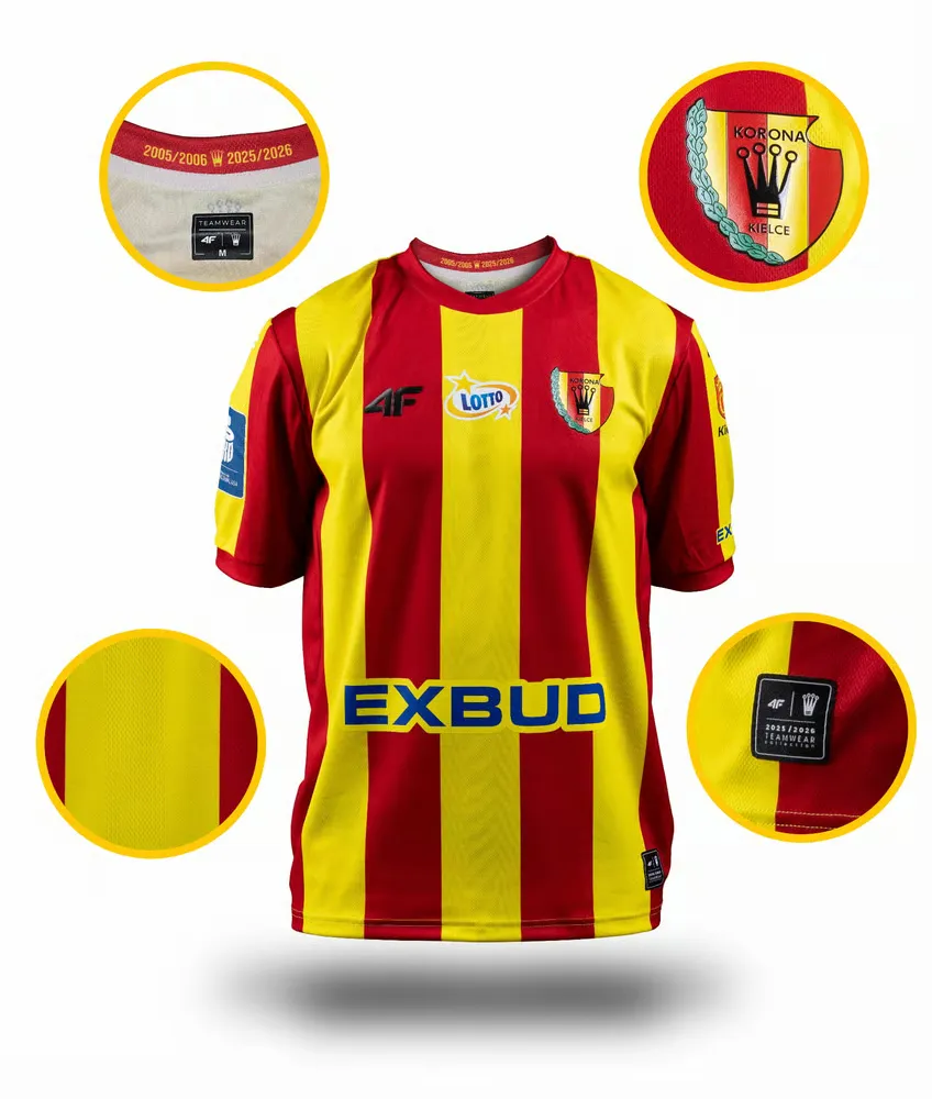 Hommes Korona Kielce 2025/26 Domicile Maillot