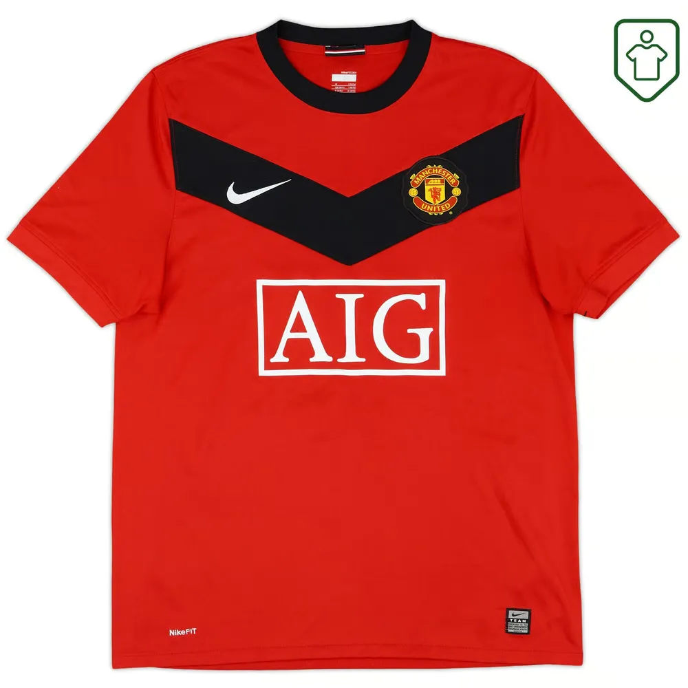 Maillot rétro domicile homme Manchester United 2009/10 Rooney #10 – Image 2