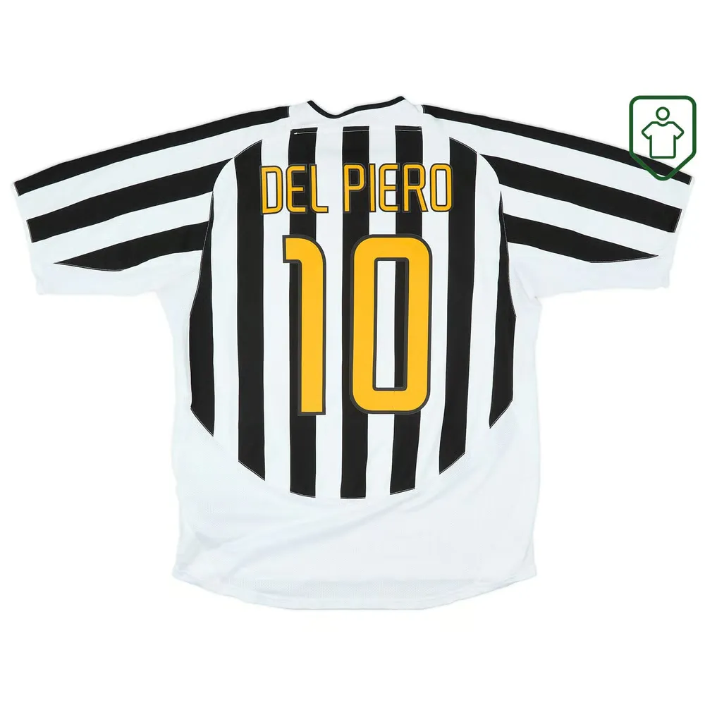 Homme Maillot domicile rétro Juventus 2003/04 Del Piero #10