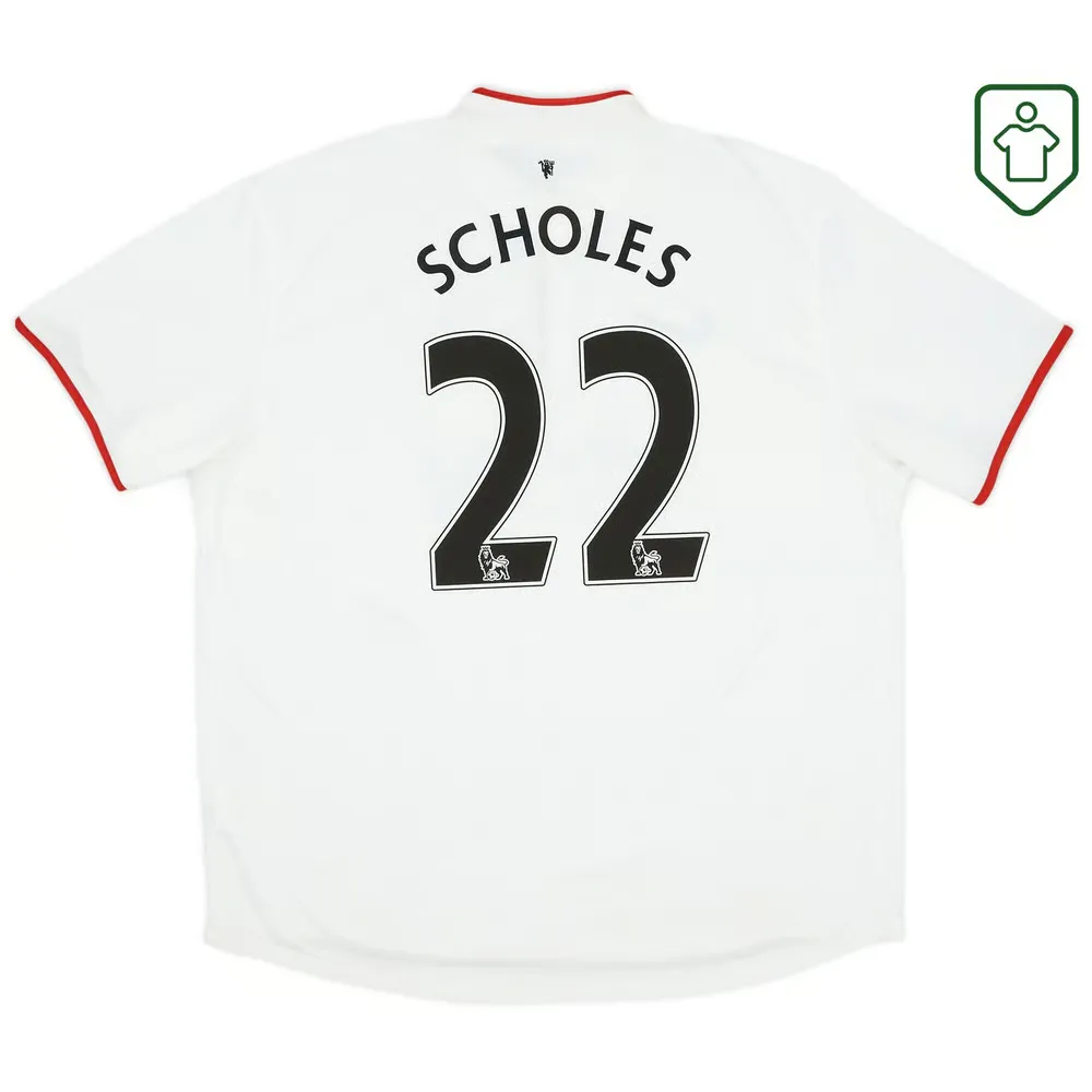 Maillot rétro extérieur homme Manchester United 2012/14 Scholes #22
