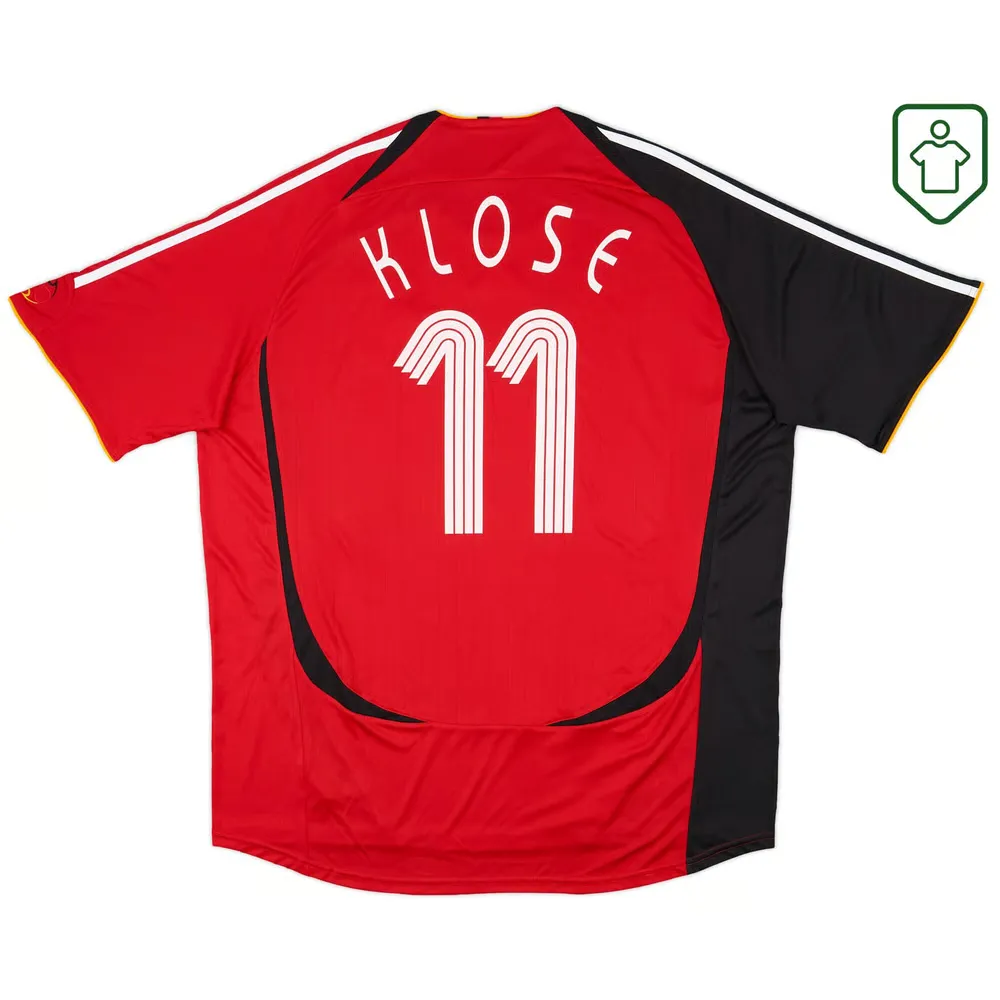 Homme Maillot rétro extérieur Allemagne 2005/07 Klose #11