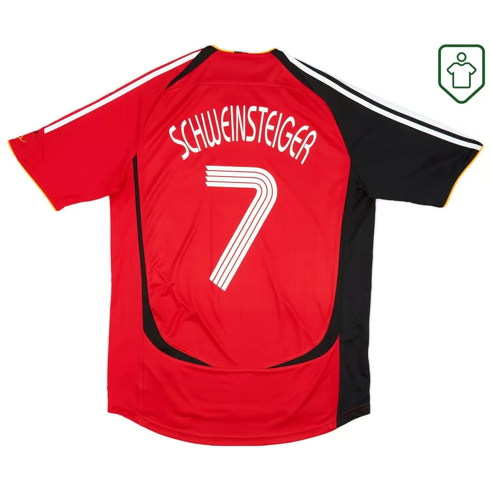 Homme Maillot rétro extérieur Allemagne 2005/07 Schweinsteiger #7