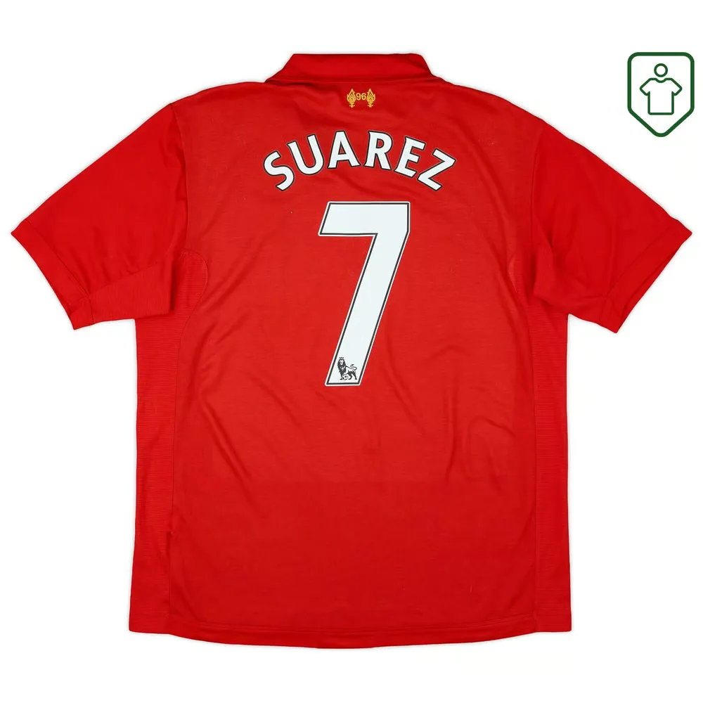 Maillot rétro domicile homme Liverpool 2012/13 Suarez #7