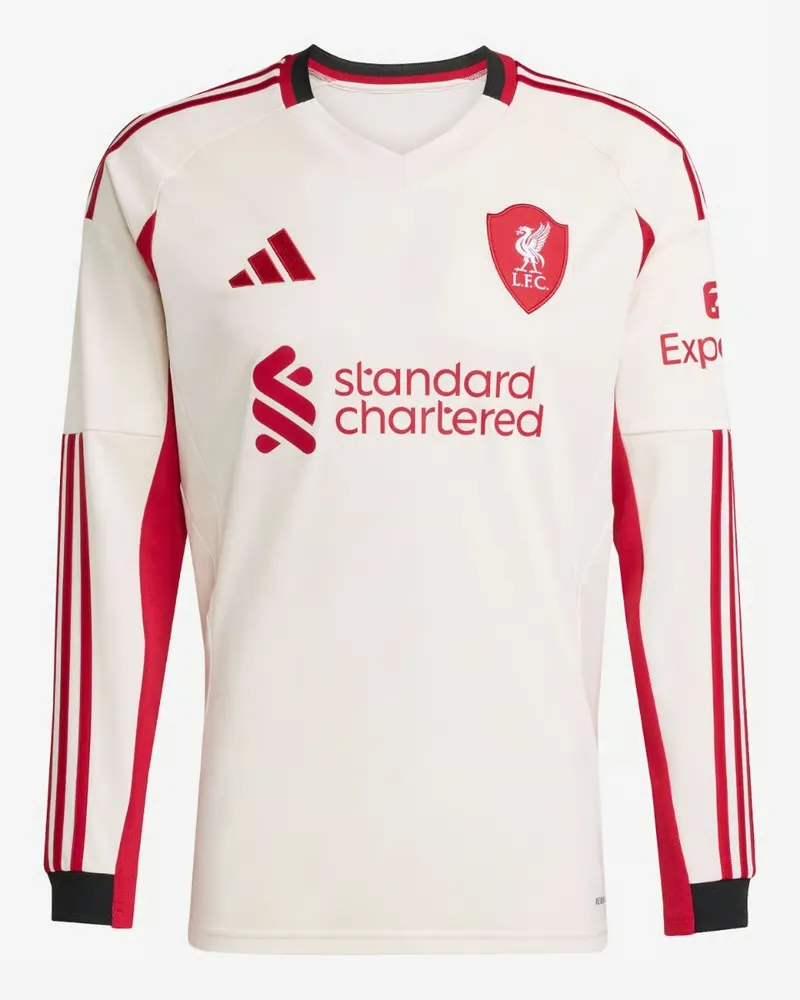 Maillot Extérieur Manche Longue Liverpool Homme 2025/26