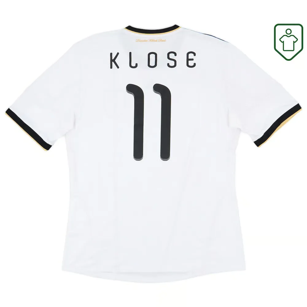 Homme Maillot rétro domicile Allemagne 2010/11 Klose #11