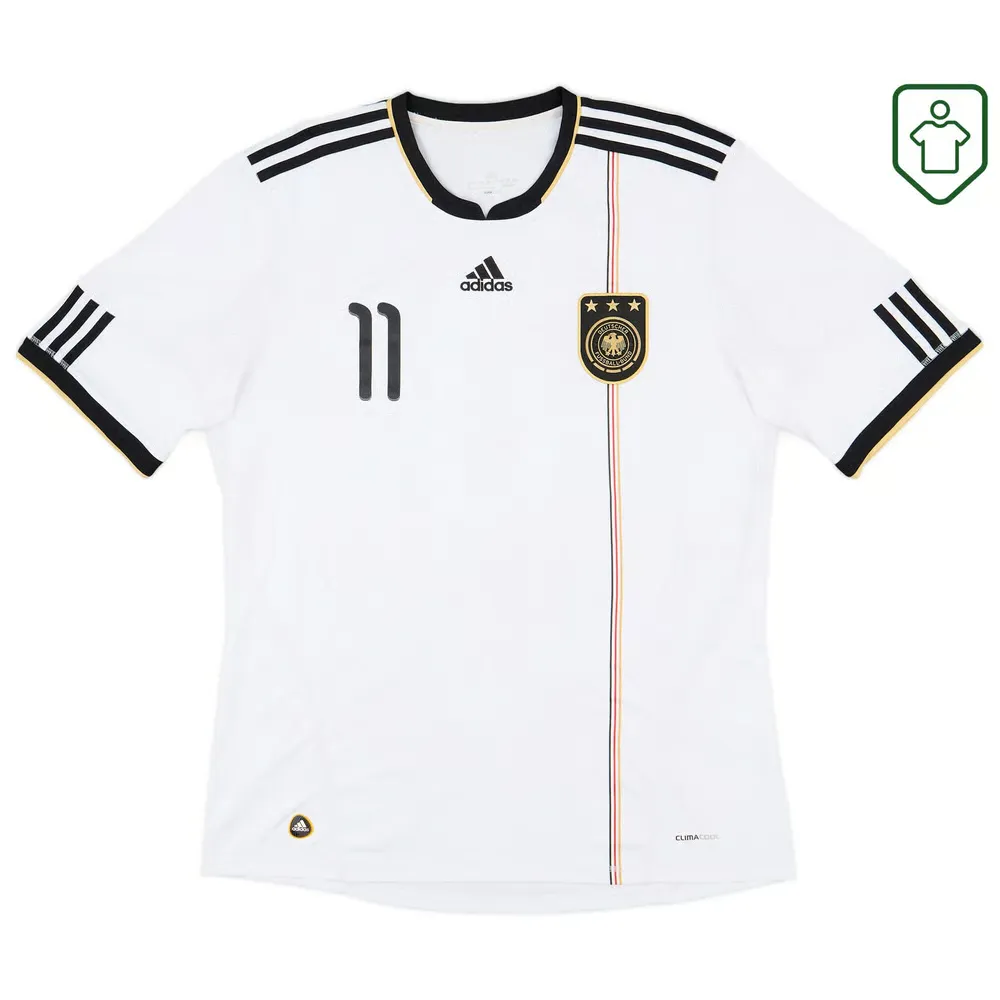 Homme Maillot rétro domicile Allemagne 2010/11 Klose #11 – Image 2
