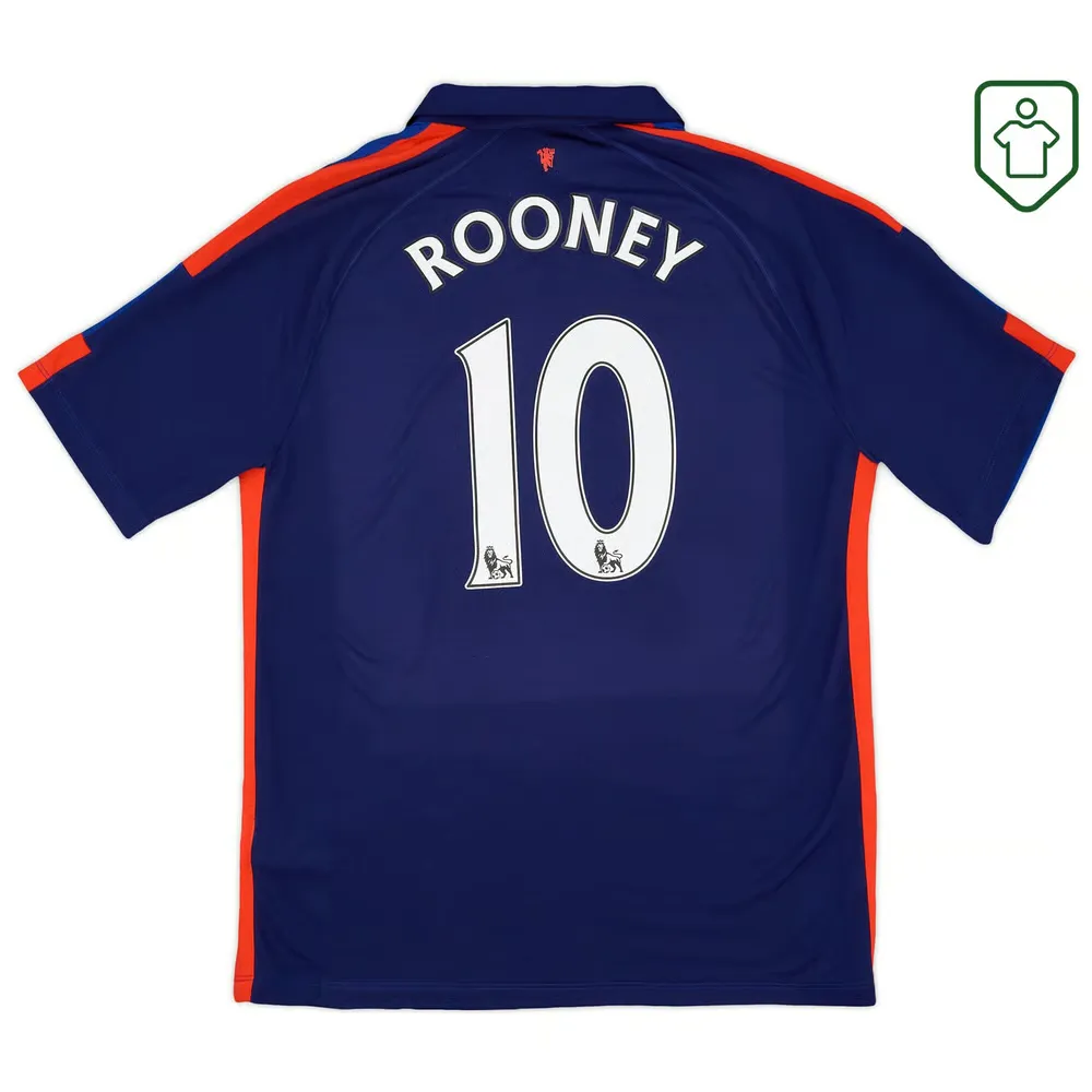 Maillot rétro troisième homme Manchester United 2014/15 Rooney #10